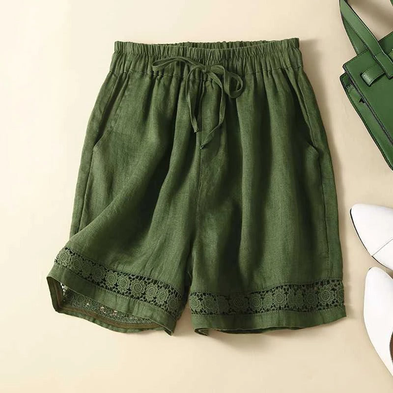 Zara | Women's Relaxed Floral Shorts – Floral Print