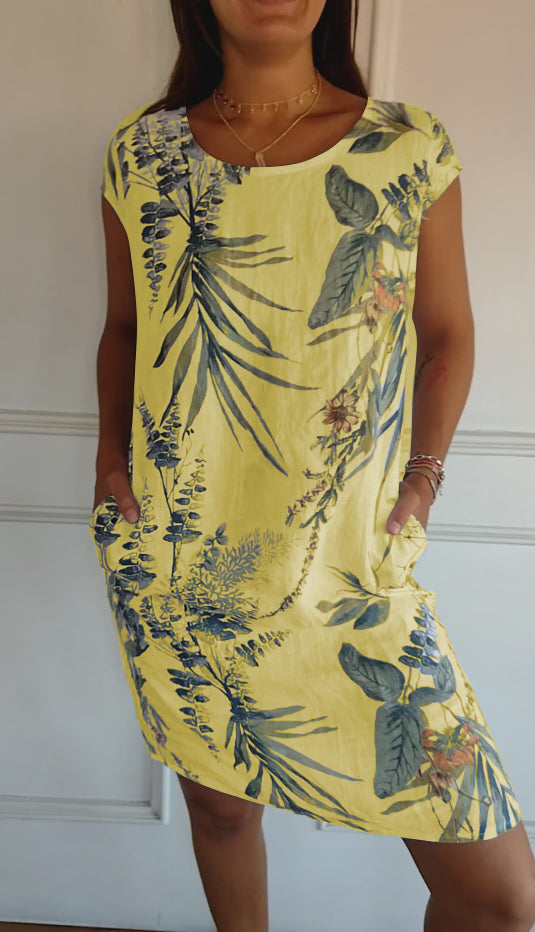 Renee | Women's Comfortable Dress with Round Neck