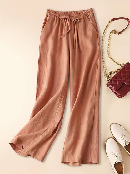 Lorraine | Women's Relaxed Drawstring Pants – Comfortable Fit