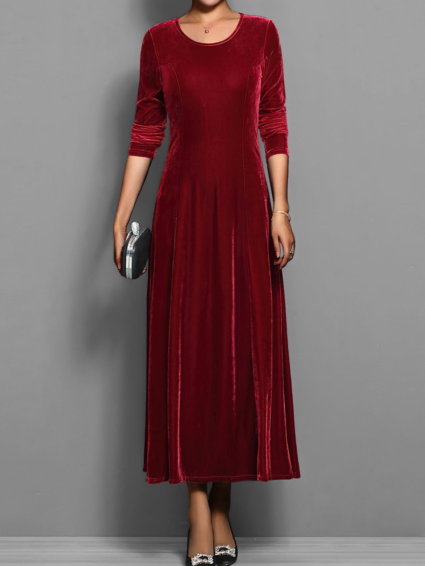 Marilyn | Women's Soft Velvet Dress – Velvet
