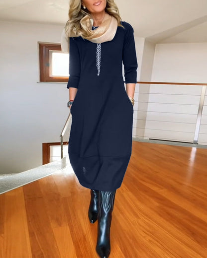 Estelle | Women's Elegant and Flattering Dress – Elegant