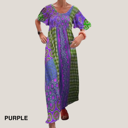 Judith | Women's Elegant Paisley Midi Dress – Midi, Elegant