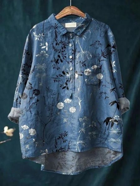 Alexa | Women's Floral Blouse – Floral Print, Casual