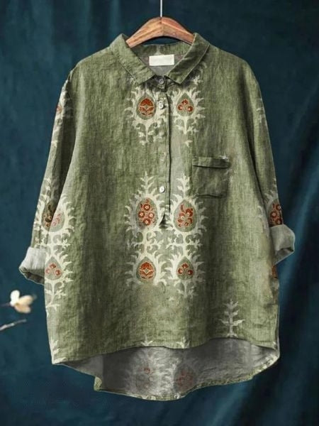 Alexa | Women's Floral Blouse – Floral Print, Casual