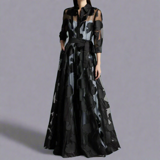 Lana | Women's Long Lightweight Dress with Elegant Charm – Elegant