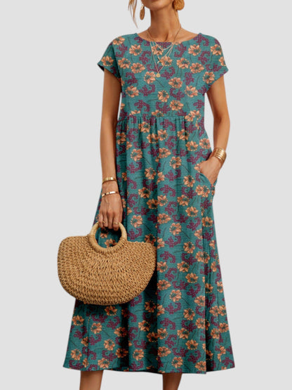 Amelia | Women's Vintage Maxi Dress – Maxi