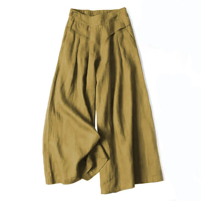 Ruth | Women's Wide-Leg Relaxed Pants – Comfortable Fit