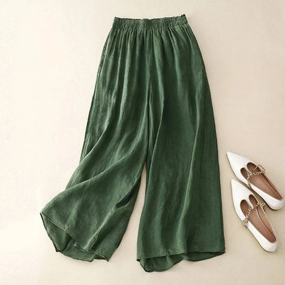 Solea | Women's Elegant Loose Waistband Pants