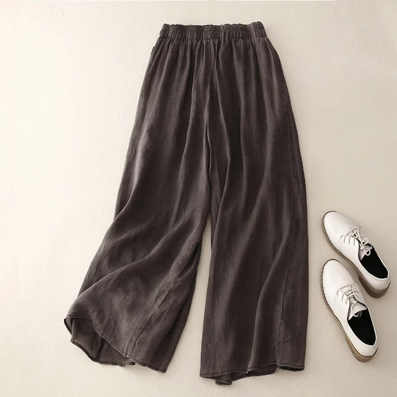 Solea | Women's Elegant Loose Waistband Pants