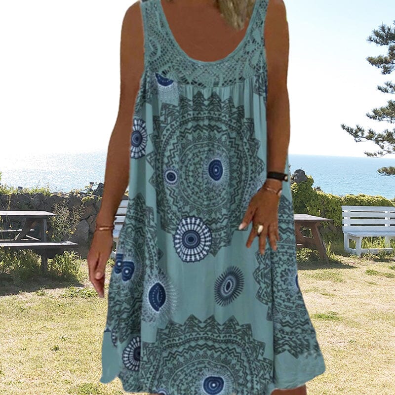 Janelle | Women's Sleeveless Summer Dress – Sleeveless, Summer
