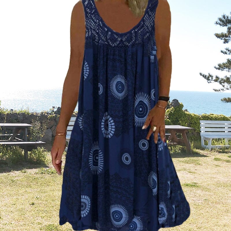 Janelle | Women's Sleeveless Summer Dress – Sleeveless, Summer