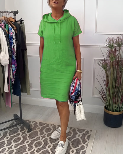 Kathy | Women's Relaxed Hoodie Dress