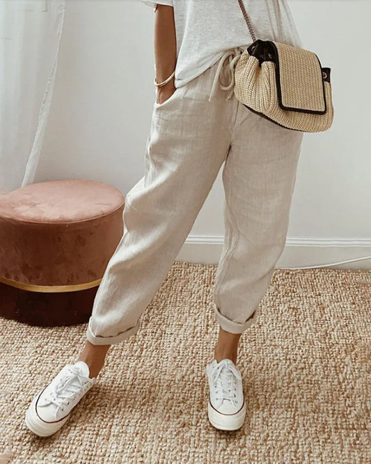 Angelica | Women's Casual & Elegant Waistband Trouser – Elegant, Casual