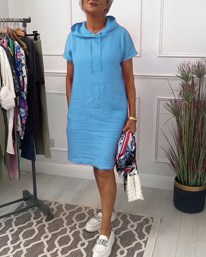 Kathy | Women's Relaxed Hoodie Dress