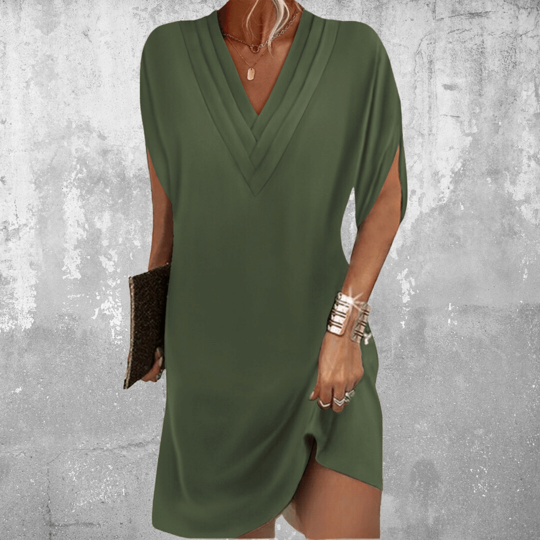 Kim | Women's Elegant Tummy Covering Dress – Elegant
