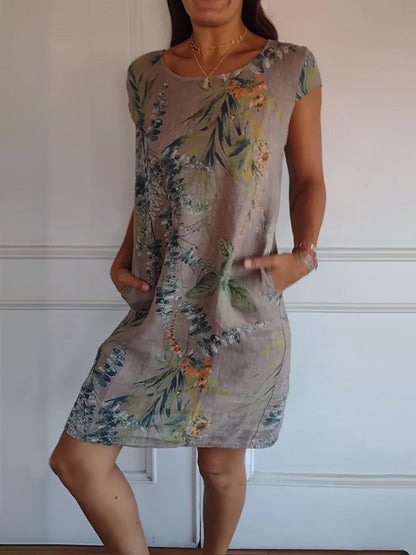 Renee | Women's Comfortable Dress with Round Neck