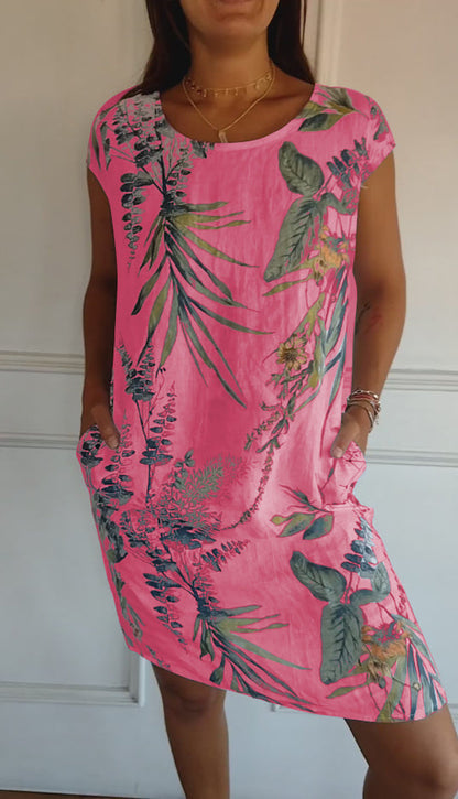 Renee | Women's Comfortable Dress with Round Neck