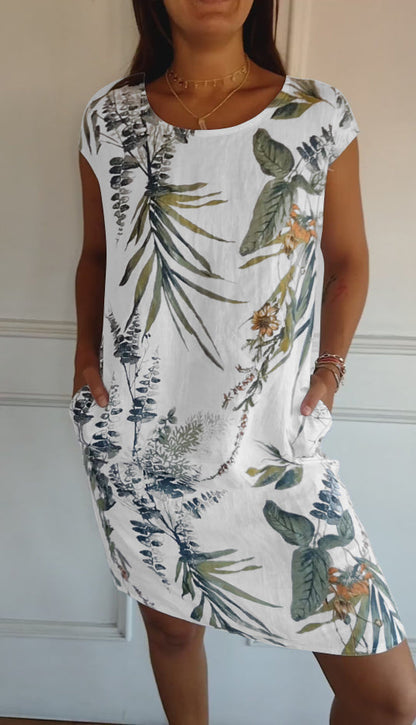 Renee | Women's Comfortable Dress with Round Neck