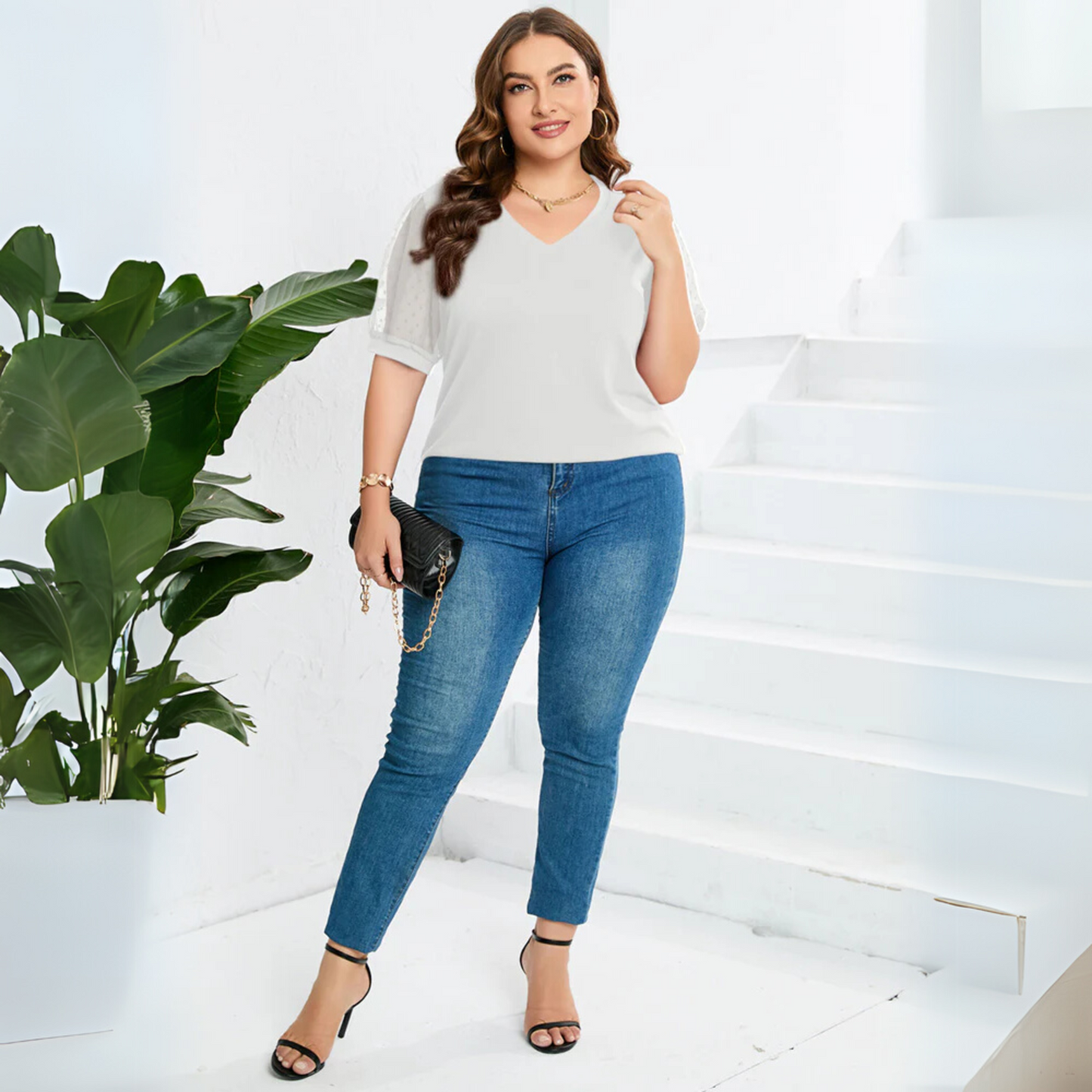 Willow | Women's Elegant V-Neck Top