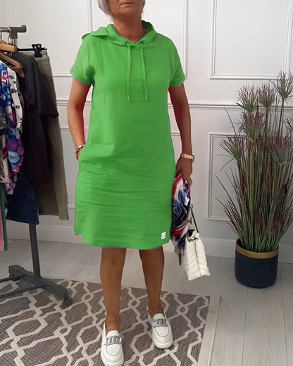 Kathy | Women's Relaxed Hoodie Dress