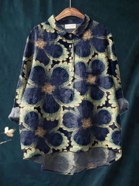 Alexa | Women's Floral Blouse – Floral Print, Casual