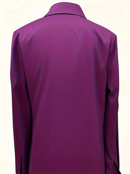 Kathy | Women's Premium V-Neck Satin Blouse – V-Neck, Satin