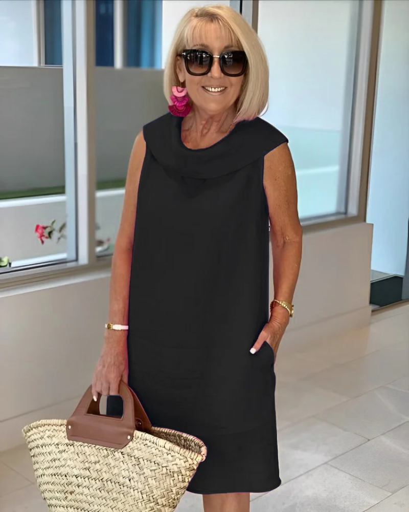 Lydia | Women's Lightweight Dress with Stylish Neckline