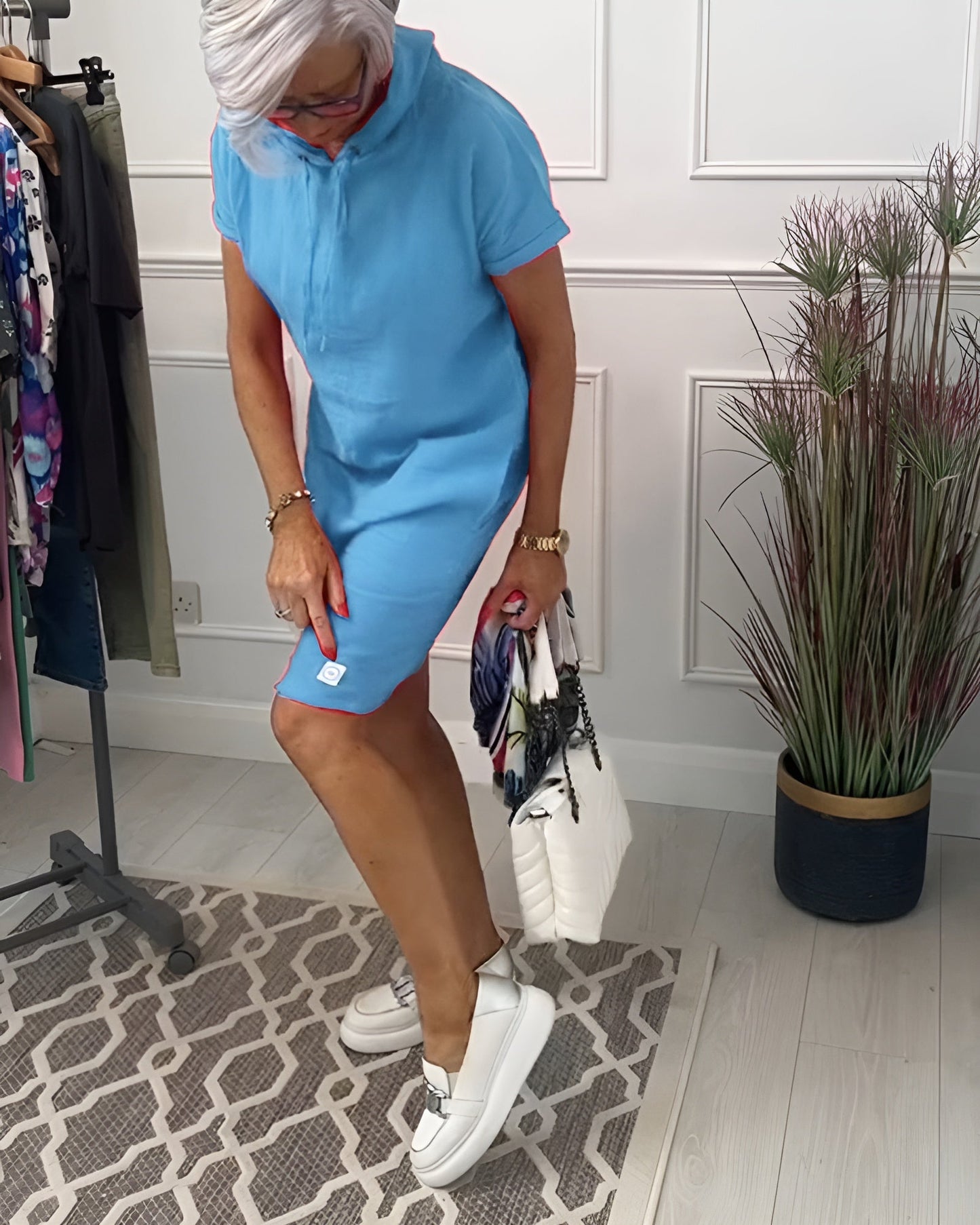 Kathy | Women's Relaxed Hoodie Dress
