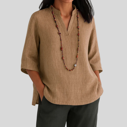 Maribel | Women's Blouse with relaxed elegance – Casual