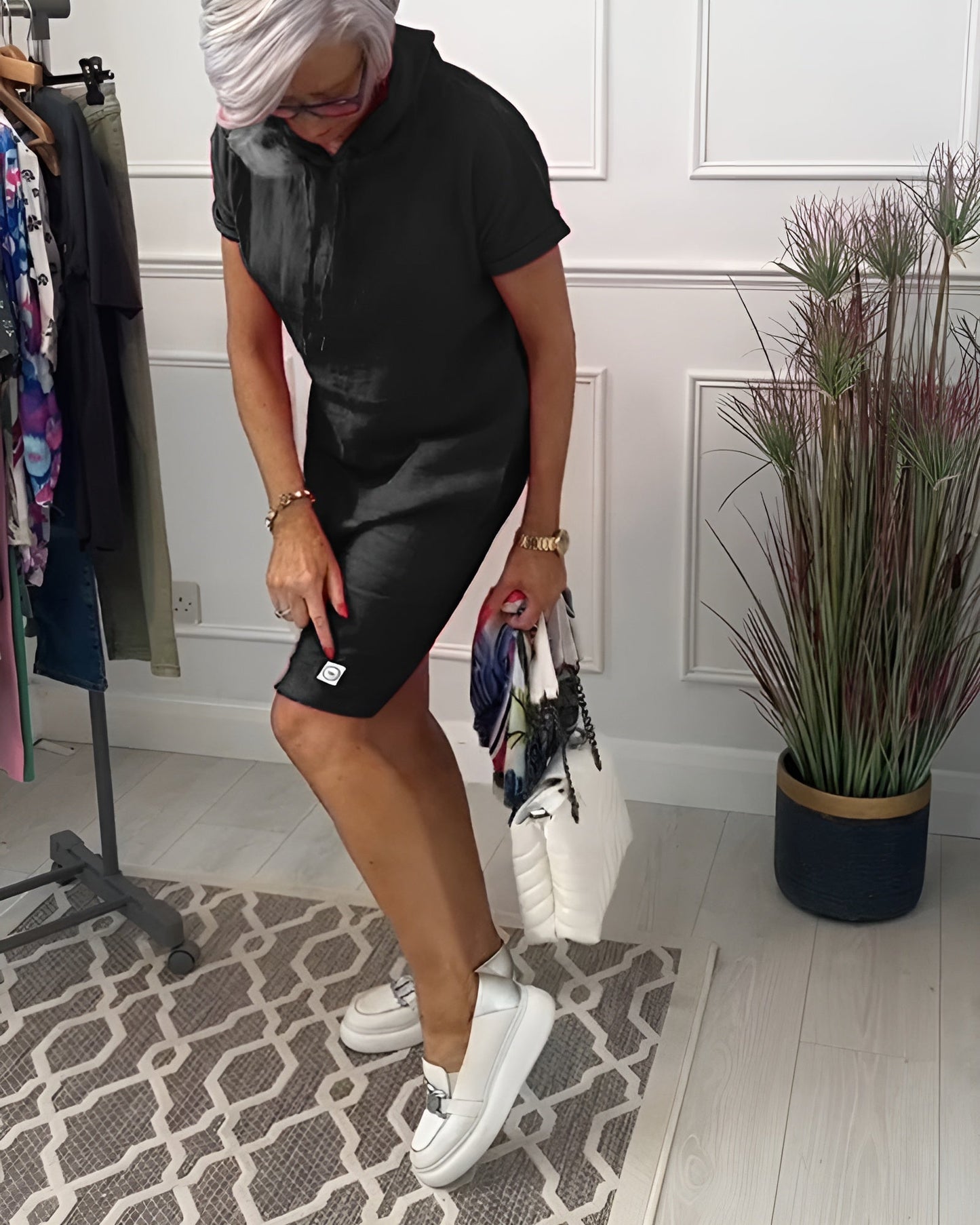 Kathy | Women's Relaxed Hoodie Dress