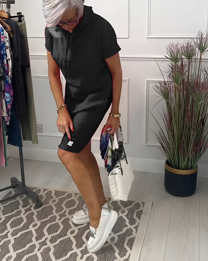 Kathy | Women's Relaxed Hoodie Dress