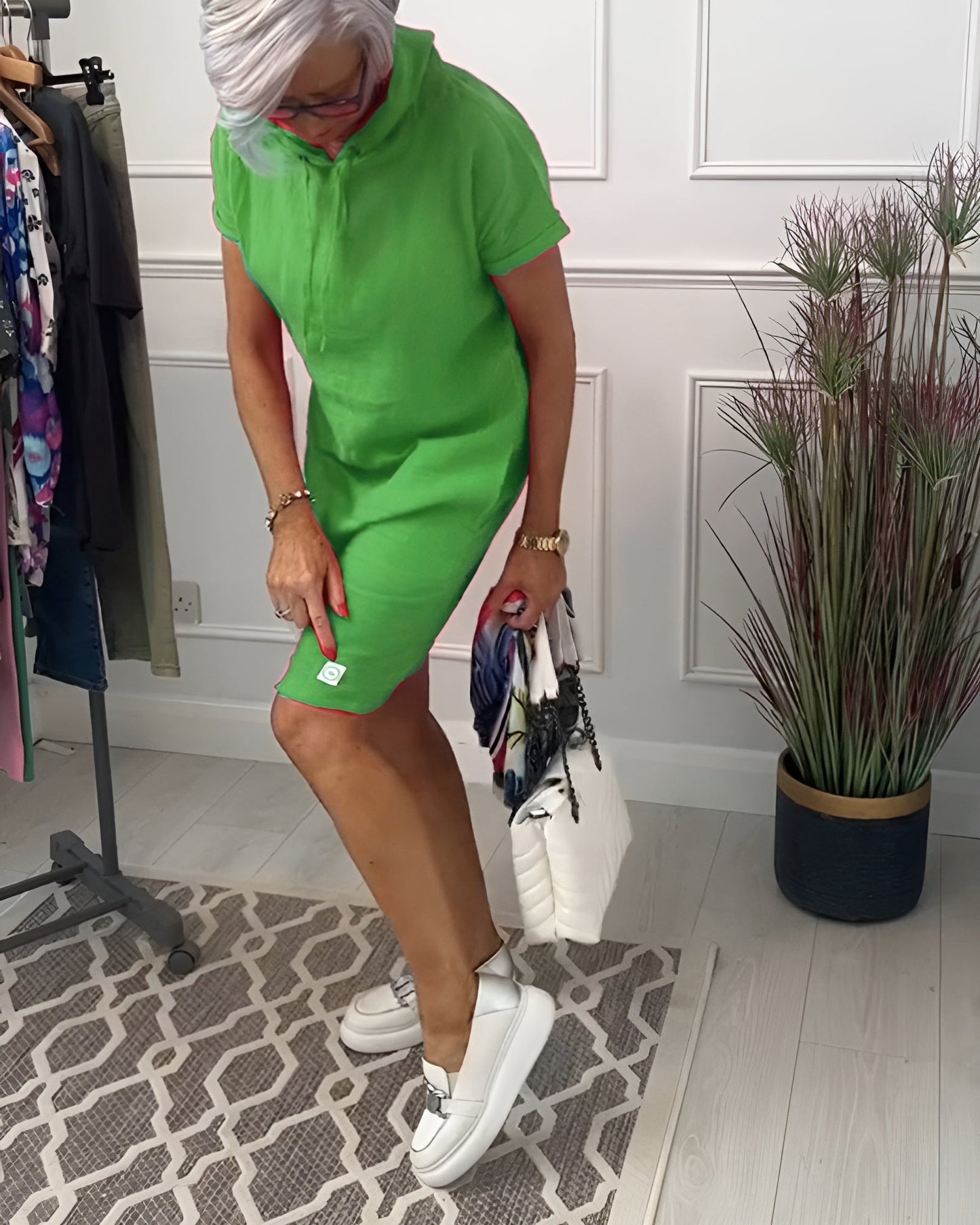 Kathy | Women's Relaxed Hoodie Dress