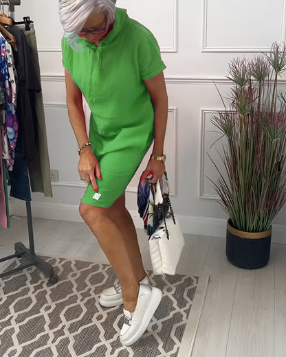 Kathy | Women's Relaxed Hoodie Dress
