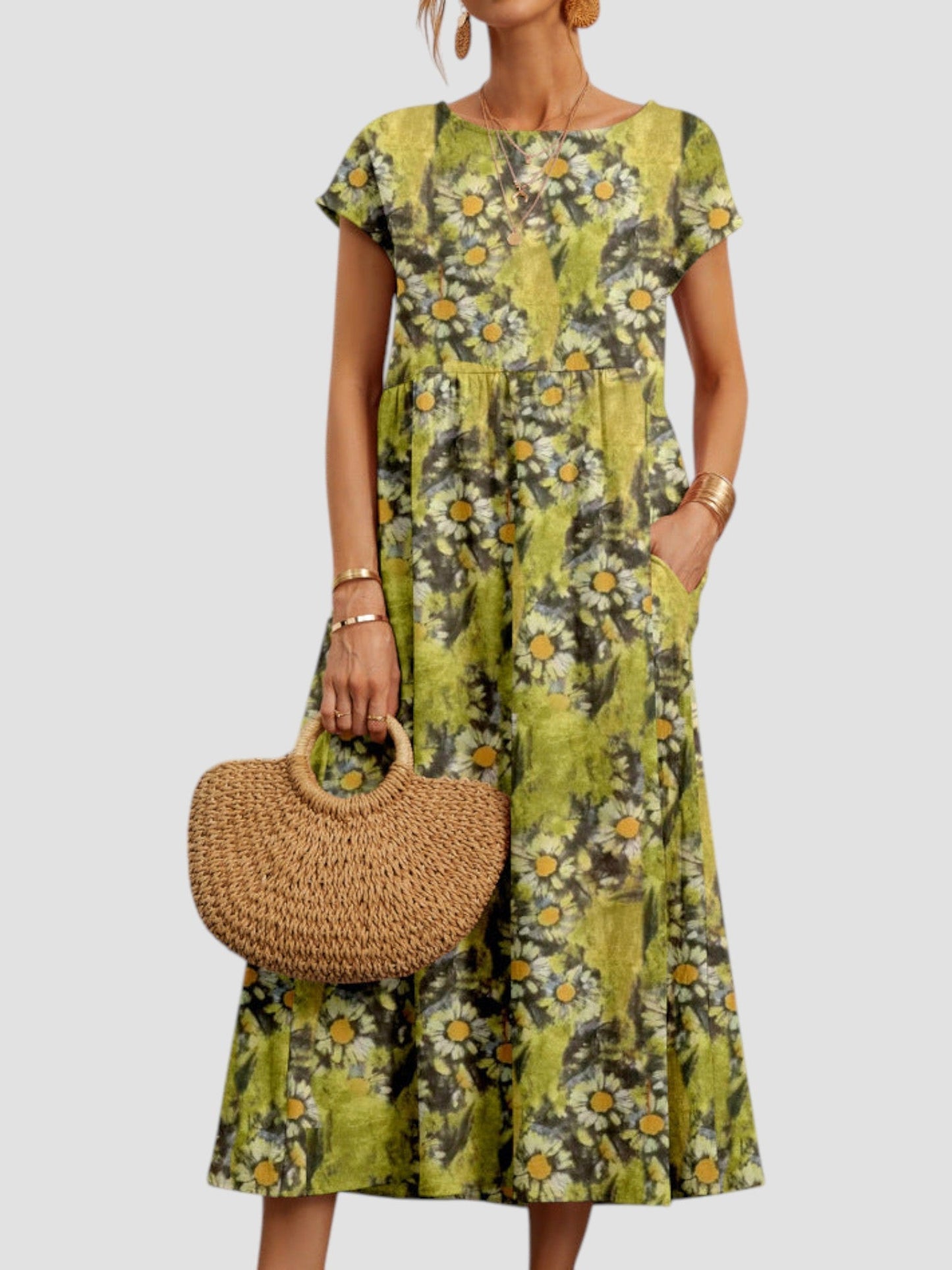 Amelia | Women's Vintage Maxi Dress – Maxi