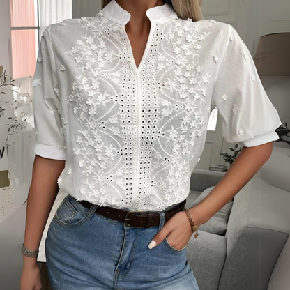 Miri | Women's Sophisticated Timeless Blouse – Casual