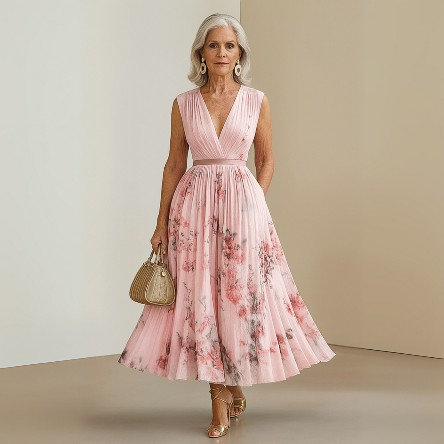 Ivy | Women's Flowy Sleeveless Summer Maxi Dress – Maxi, Sleeveless