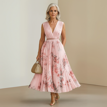 Ivy | Women's Flowy Sleeveless Summer Maxi Dress – Maxi, Sleeveless