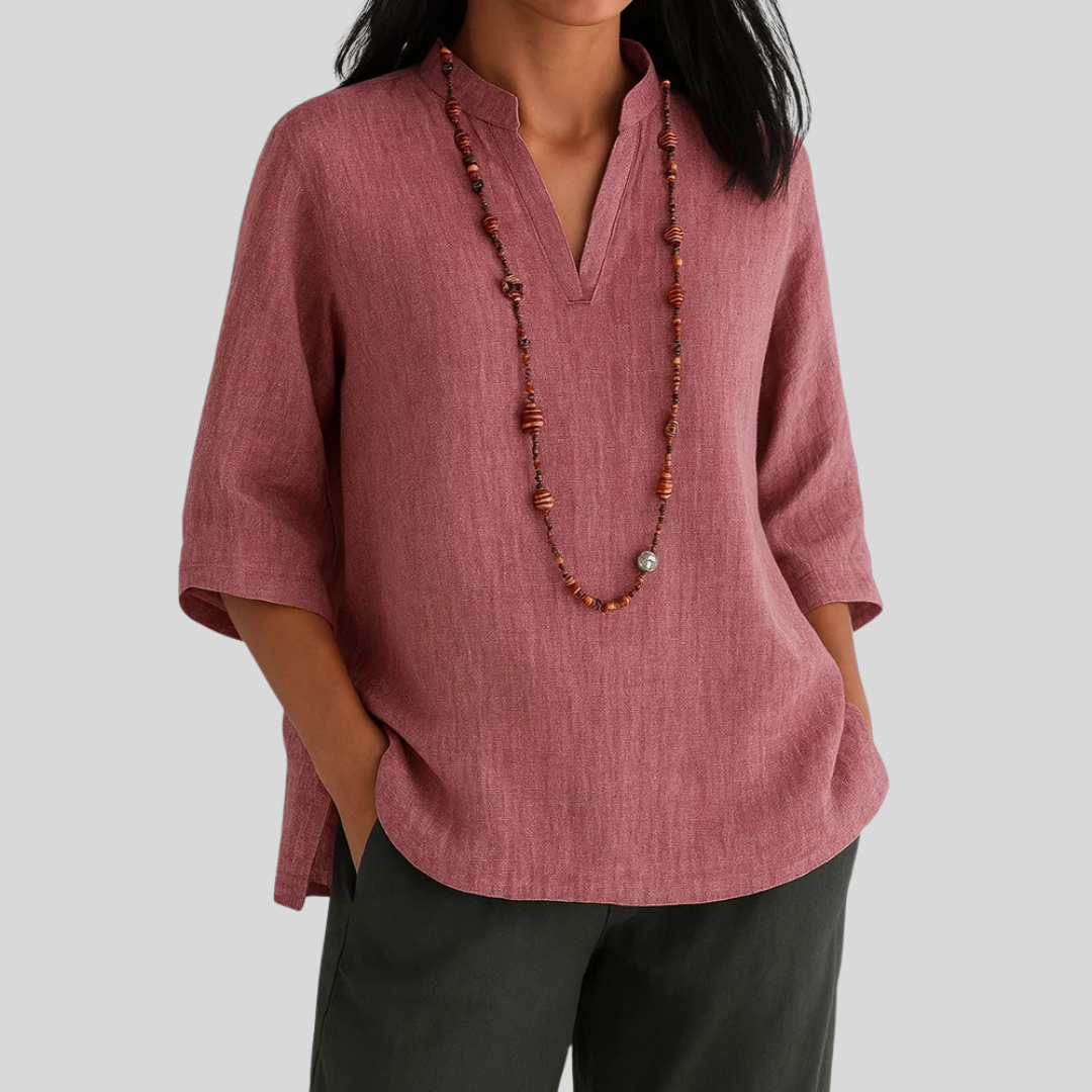 Maribel | Women's Blouse with relaxed elegance – Casual