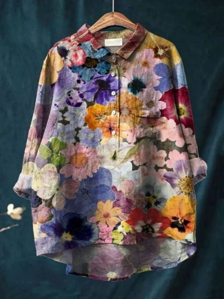 Alexa | Women's Floral Blouse – Floral Print, Casual