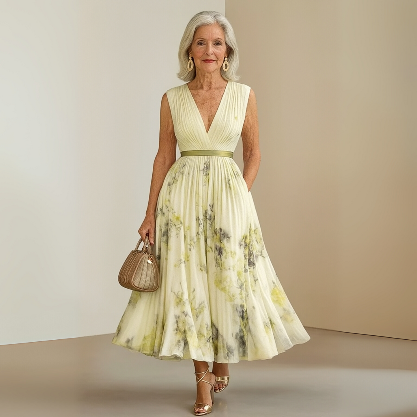Ivy | Women's Flowy Sleeveless Summer Maxi Dress – Maxi, Sleeveless