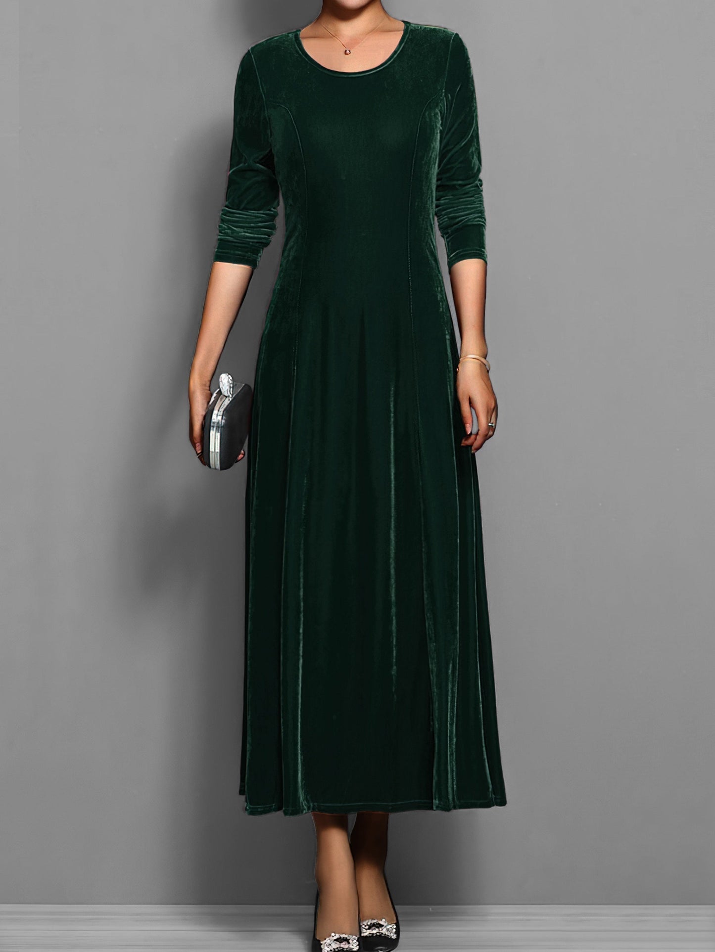 Marilyn | Women's Soft Velvet Dress – Velvet