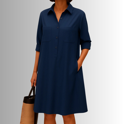 Florita | Women's Lightweight Button Dress