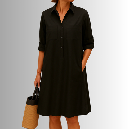 Florita | Women's Lightweight Button Dress