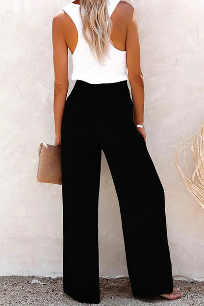 Amara | Women's Comfortable High-Waisted Trousers