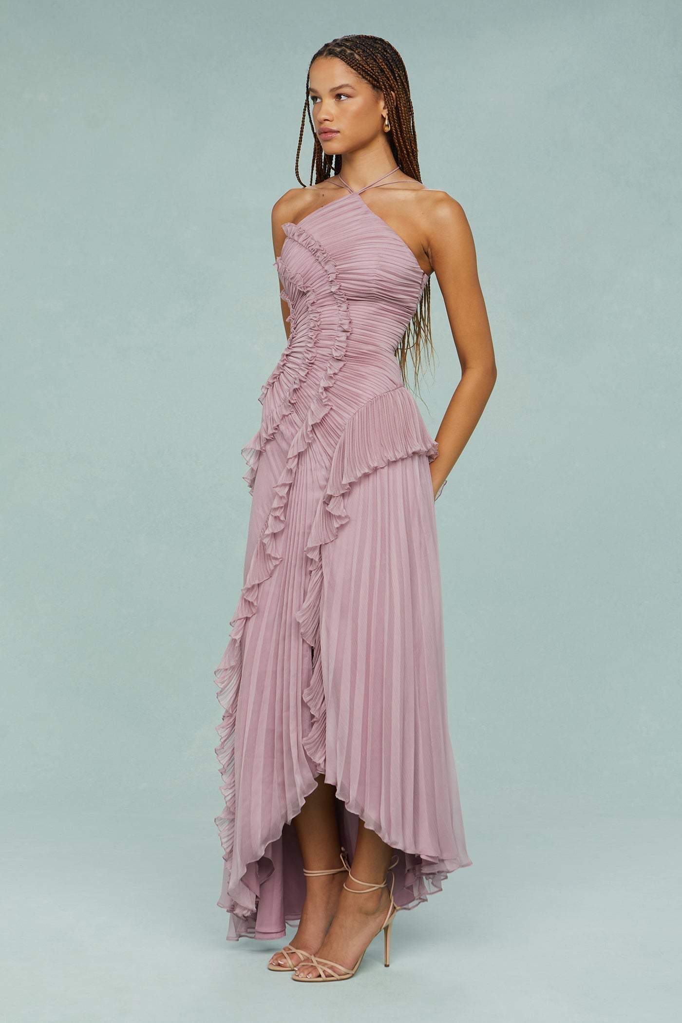 Kathleen | Women's Elegant Halter Dress – Elegant