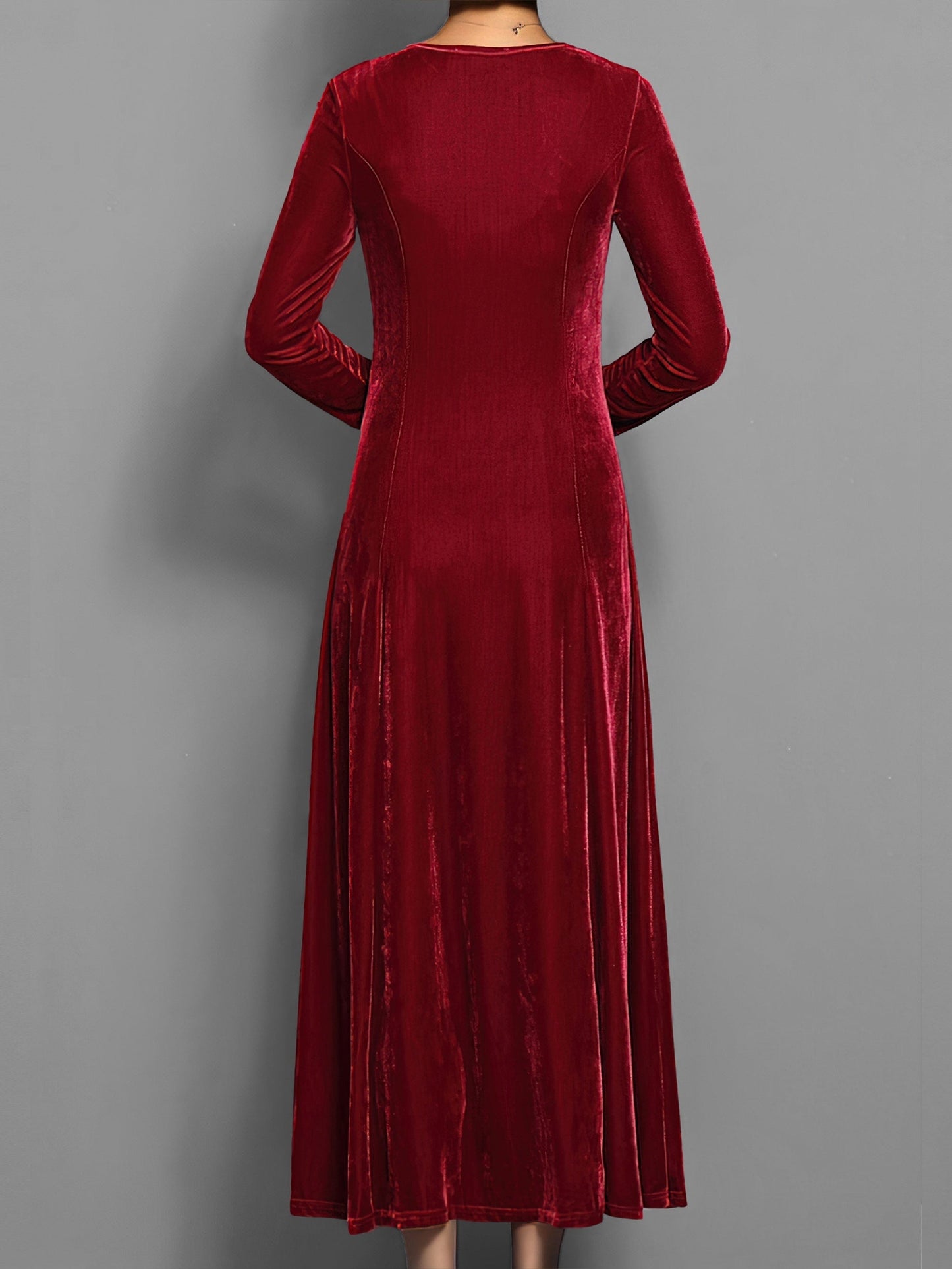 Marilyn | Women's Soft Velvet Dress – Velvet