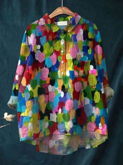 Alexa | Women's Floral Blouse – Floral Print, Casual
