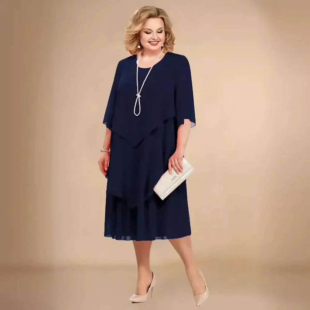 Rosalie | Women's Elegant Chiffon Dress – Chiffon, Elegant