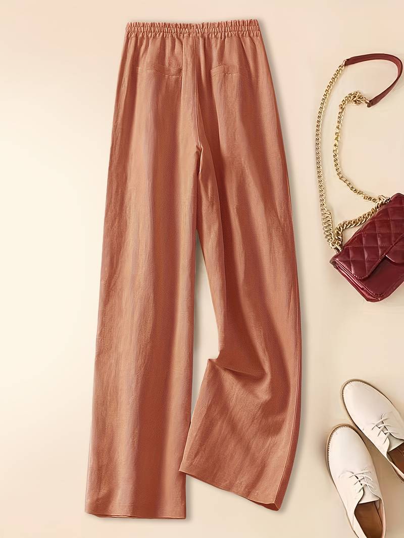 Lorraine | Women's Relaxed Drawstring Pants – Comfortable Fit