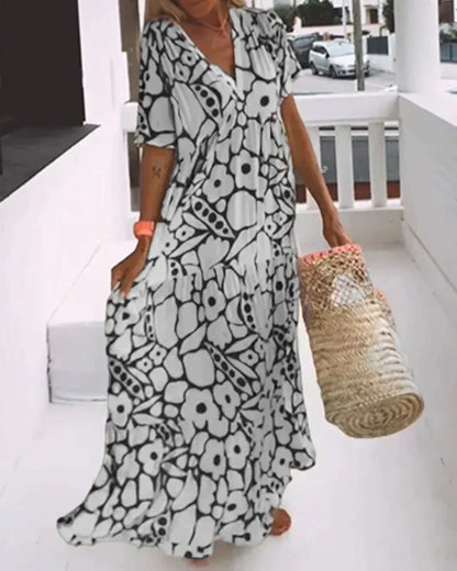 Amanda | Women's Flowy Summer Dress – Flowy, Summer